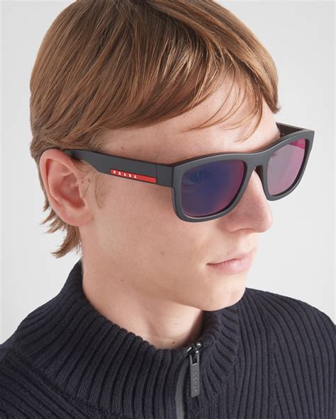 prada linea rossa pr51|Prada Linea Rossa Active sunglasses.